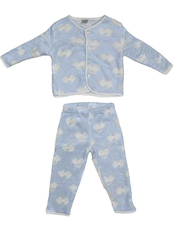 Picture of G0012 BOYS FLEECY THERMAL SOFT MATERIAL PYJAMA 1-4 YEARS